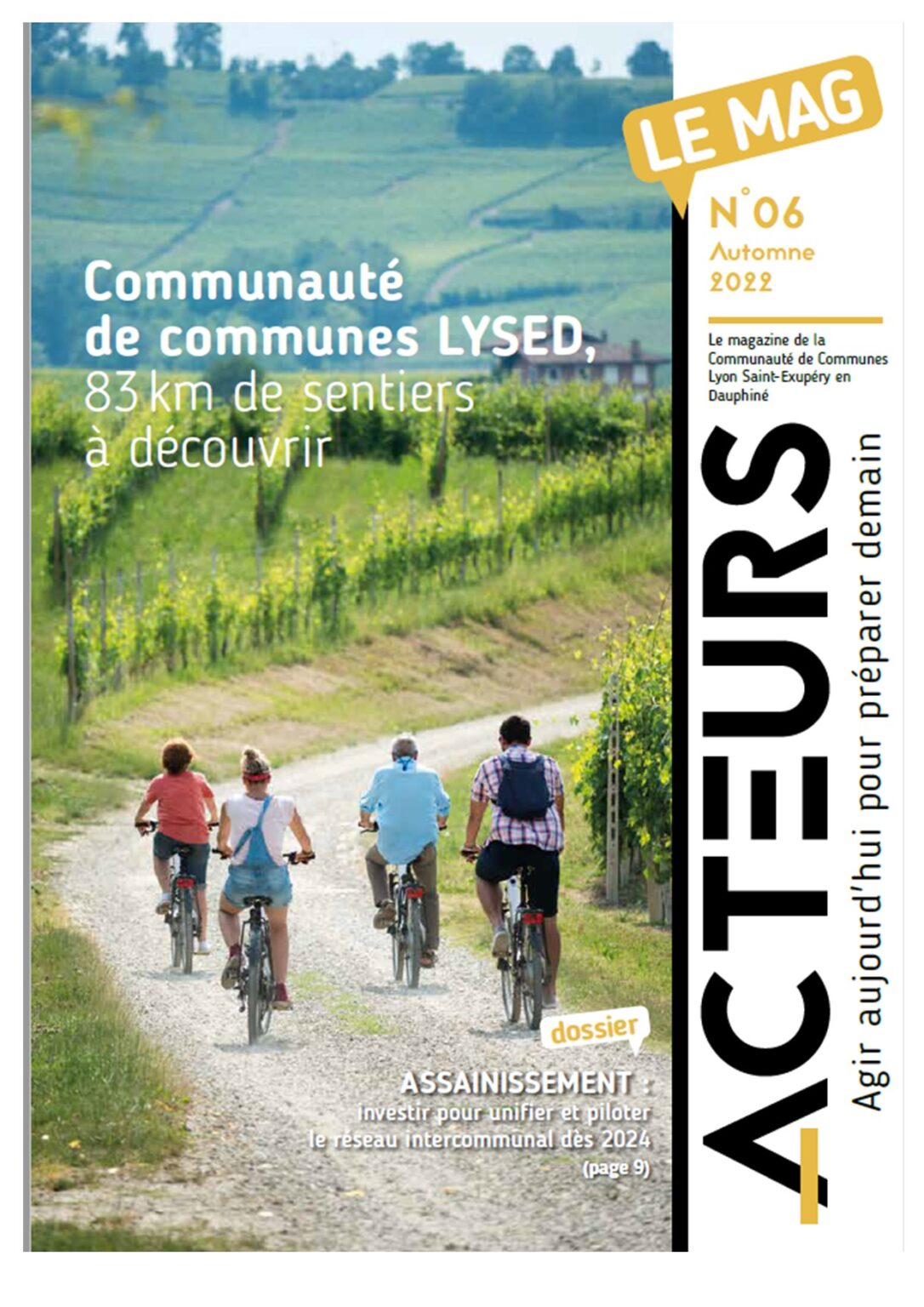 Magazine ACTEURS - Communauté de Communes Lyon Saint-Exupéry En Dauphiné